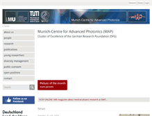 Tablet Screenshot of munich-photonics.de